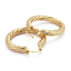 Brass Hoop Earring&nbsp;EJEW-P265-03G