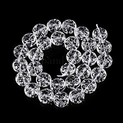 Transparent Glass Beads Strands&nbsp;GLAA-N001-53