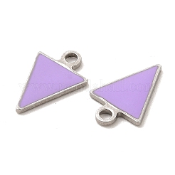 304 Stainless Steel Enamel Pendants&nbsp;STAS-M308-15P-03