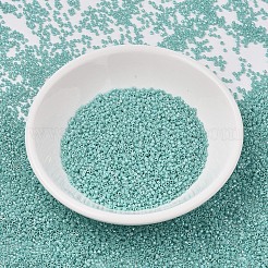 MIYUKIデリカビーズ  シリンダー  日本製シードビーズ  11/0  (db1576) 不透明シーオパール ABS  1.3x1.6mm  穴：0.8mm  約100000個/500g&nbsp;SEED-MY11-DB1576