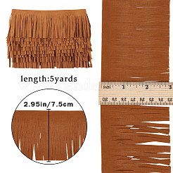 5 Yards Faux Suede Tassel Trimming&nbsp;DIY-GF0008-64