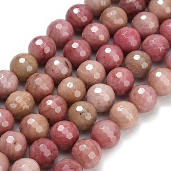 Natural Rhodonite Beads Strands&nbsp;G-C280-B19-8mm