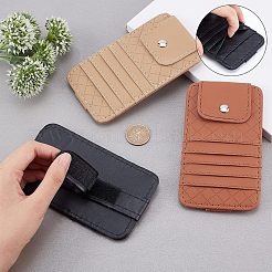 3Pcs 3 Colors Imitation Leather Car Sun Visor Organizers&nbsp;AJEW-FH0002-74