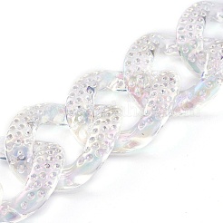 Transparent Acrylic Phone Case Chain&nbsp;HJEW-JM00438