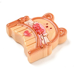 Bedroom Theme Opaque Resin Animal Furniture Decoden Cabochons&nbsp;RESI-M042-02E