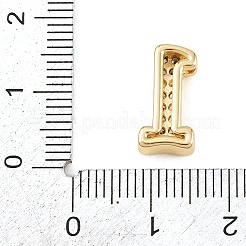 Brass Micro Pave Cubic Zirconia Pendants&nbsp;KK-B167-22G