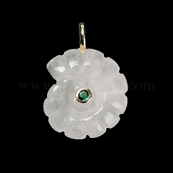 Natural Quartz Crystal Pendants&nbsp;G-A287-01G-01