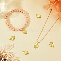 100Pcs Brass Charms&nbsp;KK-DC0003-58