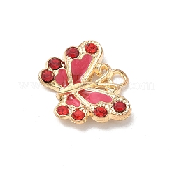 Alloy Enamel & Rhinestone Pendants&nbsp;FIND-C074-22KCG