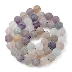Natural Fluorite Beads Strands&nbsp;G-K292-01