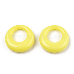 オペークアクリルパーツ  リング  ミックスカラー  25x7.5mm  穴：12.5mm&nbsp;X-SACR-T356-02