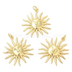 Rack Plating Brass Pendants&nbsp;KK-Q775-14G