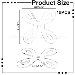 Acrylic Thread Winding Boards&nbsp;AJEW-WH0661-17