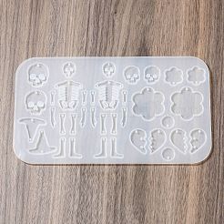 Halloween Theme Silicone Pendant Molds&nbsp;LS-DIY-Q030-05B