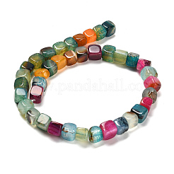 Natural Dragon Veins Agate Beads Strands&nbsp;G-NH0018-A02-01