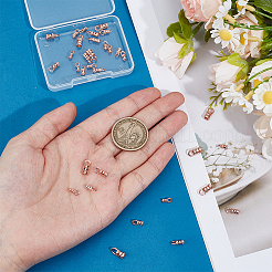 32Pcs 4 Styles Brass Cord Ends&nbsp;KK-PH0013-66
