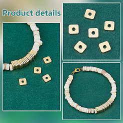 60Pcs Brass Spacer Beads&nbsp;KK-PH0006-71