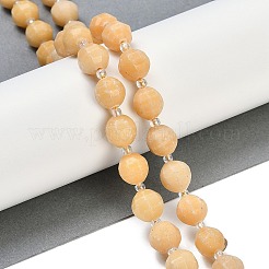 Natural Topaz Jade Beads Strands&nbsp;G-G182-B15-05