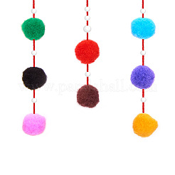 DIY Pom Pom Ball Decoration Making Kits&nbsp;DIY-SZ0001-39B