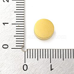 ハロウィーンテーマ 304 ステンレススチールビーズ  18KGP本金メッキ  フラットラウンド  墓石  8x3mm  穴：2mm&nbsp;STAS-M069-01H-G