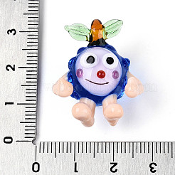 Handmade Lampwork Pendants&nbsp;LAMP-T025-07C