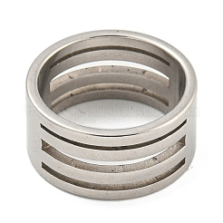 201 Stainless Steel Rings&nbsp;RJEW-A034-10P-1