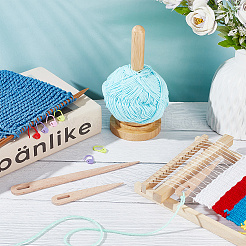 1 Set Wooden Big Eye Knitting Needles&nbsp;DIY-NB0009-58