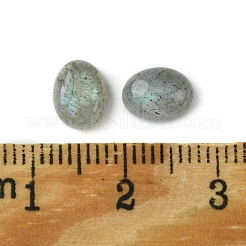天然石ラブラドライトカボション  オーバル  8~8.5x6~6.5x2.5~3.5mm&nbsp;X-G-A094-01B-11