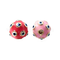 Brass Enamel Beads&nbsp;KK-CBA0E55-01C-G