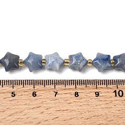 NaturalBlue Aventurine Beads Strands&nbsp;G-Z080-A28-10mm