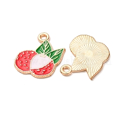 Fruits Alloy Enamel Pendants&nbsp;FIND-D304-03G-KCG