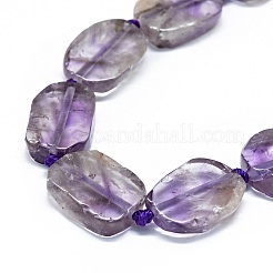 Natural Amethyst Beads Strands&nbsp;G-F725-12