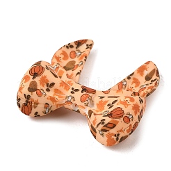 Autumn Food Grade Eco-Friendly Printed Silicone Beads&nbsp;SL-CBA2E0D-02
