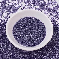MIYUKIデリカビーズ  シリンダー  日本製シードビーズ  11/0  （db0923)スパークリングアメジストクリスタル  1.3x1.6mm  穴：0.8mm  約2000PCS /ボトル  10 G /ボトル&nbsp;SEED-JP0008-DB0923