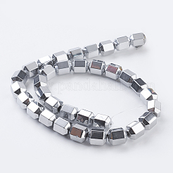 Electroplate Non-magnetic Synthetic Hematite Beads Strands&nbsp;G-F534-A