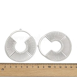 304 Stainless Steel Flat Round Chandelier Component Links&nbsp;STAS-Z116-09P