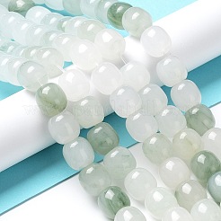 天然天山翠珪岩ビーズ連  ドラムビーズ  8~8.5x6.8~7.5mm  穴：1mm  約50個/連  14.57~14.76''（37.5センチメートル）&nbsp;G-B046-02A
