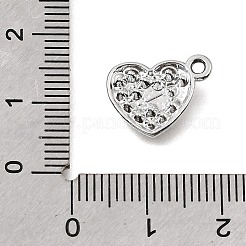 UV Plating Alloy Crystal Rhinestone Charms&nbsp;RB-CBAD37D-15P