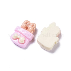 Opaque Cute Resin Decoden Cabochons&nbsp;RESI-B024-01K