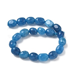Dyed Natural Malaysia Jade Beads Strands&nbsp;G-P528-I13-01