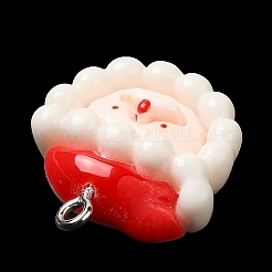 Christmas Opaque Resin Pendants&nbsp;CRES-D016-01D