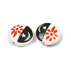 Printed Handmade Porcelain Beads&nbsp;PR-CBA938E-02