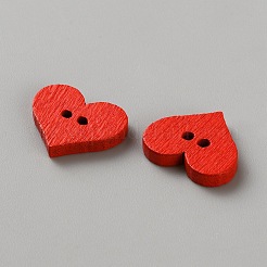 2-Hole Wooden Buttons&nbsp;BUTT-WH20005-06