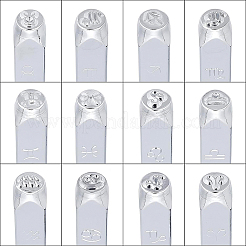 1 Set 40cr Steel Stamps&nbsp;AJEW-BC0001-71