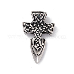 304 Stainless Steel Manual Polishing Pendants&nbsp;STAS-G267-23AS