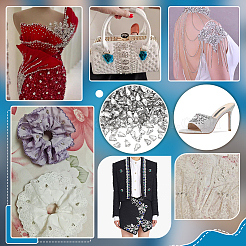 300Pcs Teardrop Shape Sew on Rhinestone&nbsp;GLAA-FG0001-26