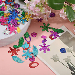 Electroplate Plastic Pendants&nbsp;FIND-CA0011-30