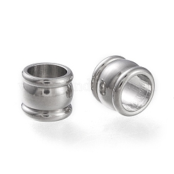 Non-Tarnish 201 Stainless Steel European Beads&nbsp;STAS-K195-04P