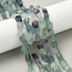 Natural Fluorite Beads Strands&nbsp;G-G018-62D