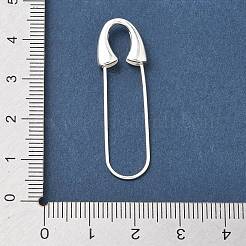 スターリングシルバー製のキルトピン 925個  頑丈な安全ピンブローチ金具  銀  39x11x3mm&nbsp;JEWB-G048-01S